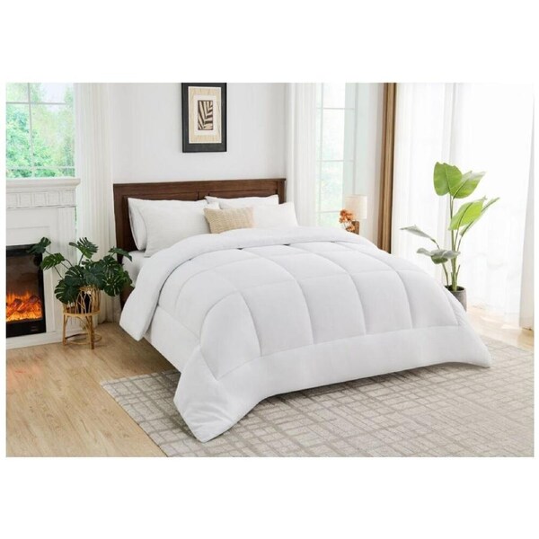 Grosvenor House 350GSM Premium Quality Lightweight Quilt Duvet Queen Bed