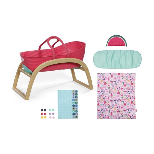 Baby Born 3 in 1 Bassinet Pinplay Playset for Doll Kids/Toddler Toy 3y+