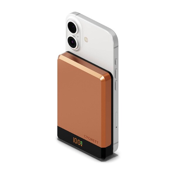 Cygnett Magnetic Wireless Power Bank 10K MagSlim