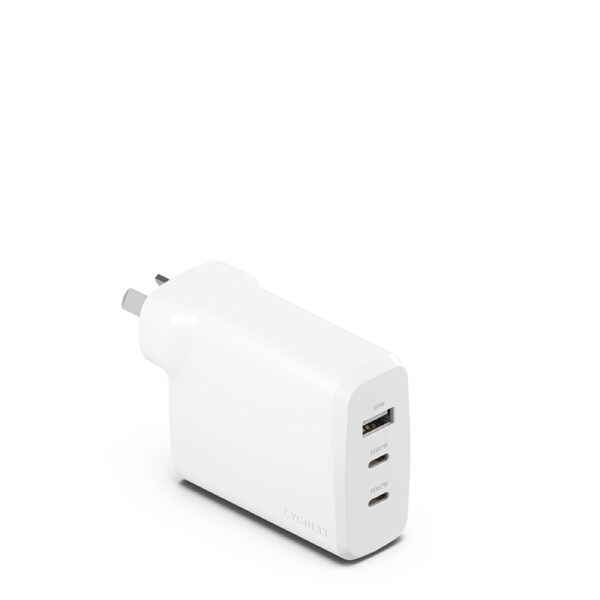 Cygnett 87W Multi Port GaN Wall Charger PowerMaxx