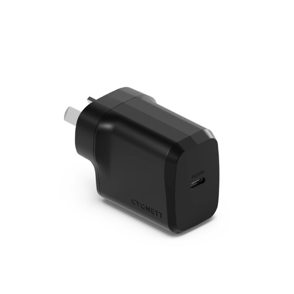 Cygnett 20W GaN USB-C Wall Charger PowerPlus
