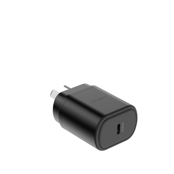 Cygnett 25W USB-C Wall Charger + USB-C to USB-C Cable - 1.2M PowerPlus