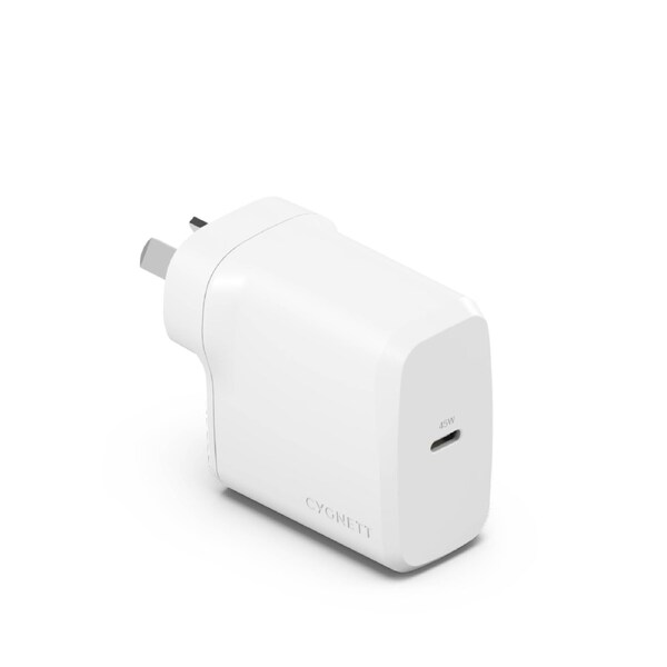 Cygnett 45W GaN USB-C Wall Charger PowerPlus