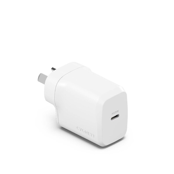 Cygnett 25W GaN USB-C Wall Charger PowerPlus