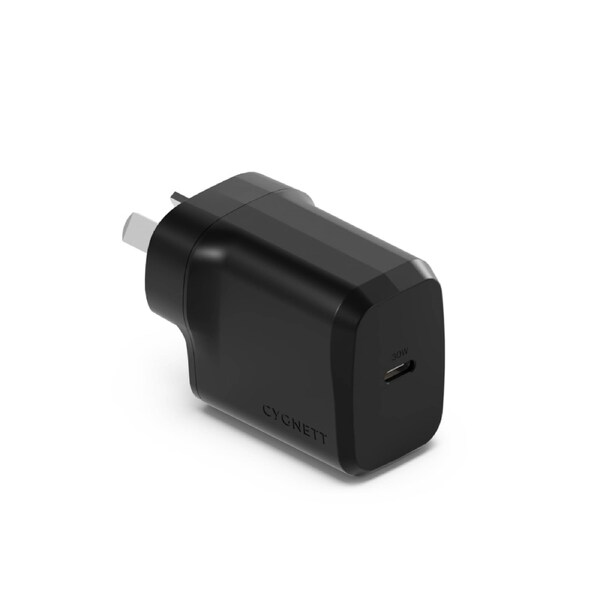Cygnett 30W GaN USB-C Wall Charger PowerPlus