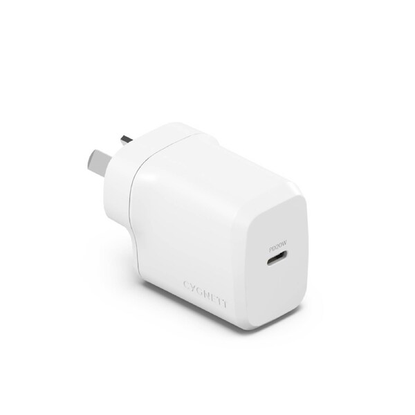 Cygnett 20W GaN USB-C Wall Charger PowerPlus