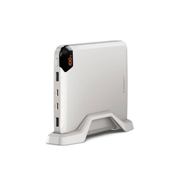 Cygnett 100W Laptop Power Bank 25K + Stand VertPWR