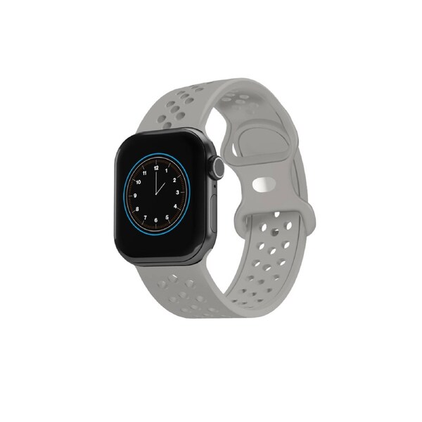 Cygnett Silicone Sports Bands for Watch Series 3/4/5/6/7/8/9/10/SE (42/44/45/46mm & Ultra/Ultra 2 49mm) SportsBand