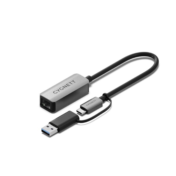 Cygnett USB-C to 2.5Gbps Ethernet Adapter Unite