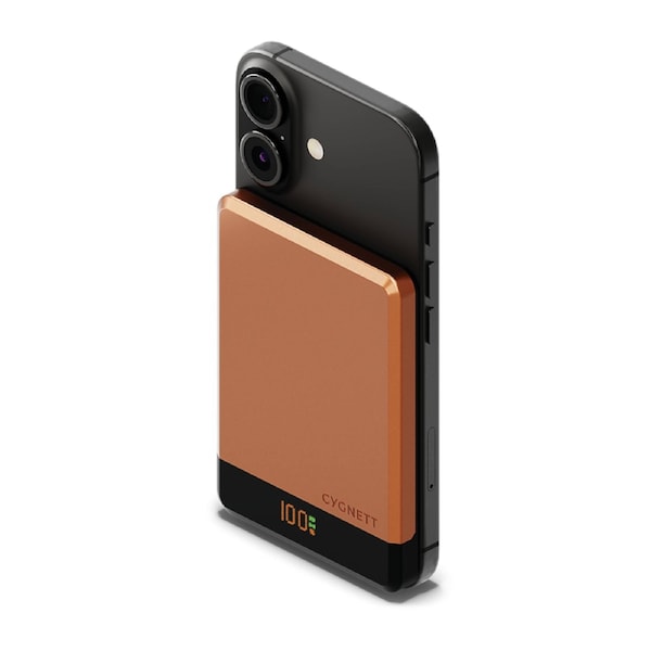 Cygnett Magnetic Wireless Power Bank 5K MagSlim