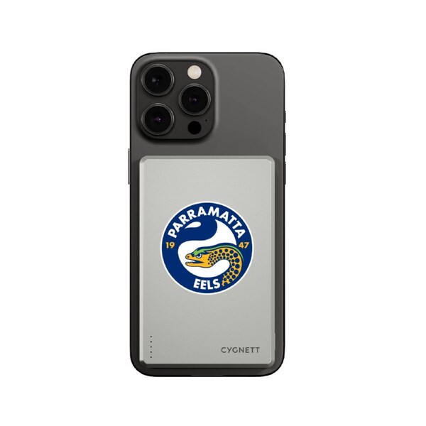 Cygnett Magnetic Wireless Power Bank 5K Parramatta Eels
