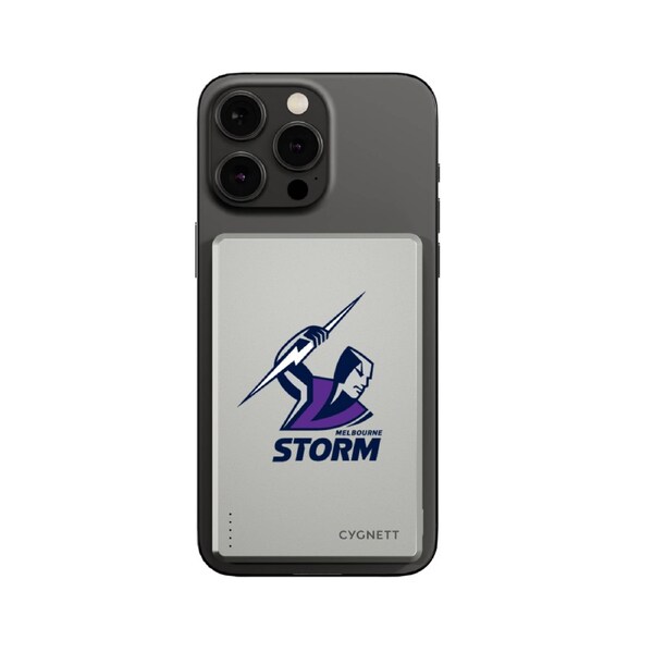 Cygnett Magnetic Wireless Power Bank 5K Melbourne Storm