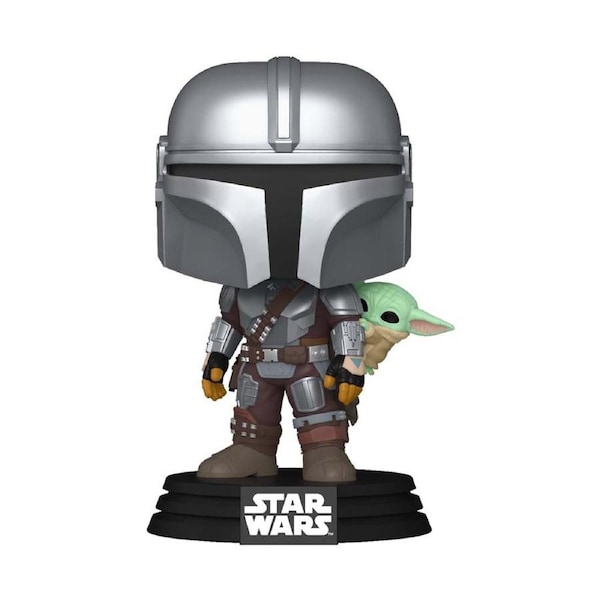 Star Wars - The Mandalorian & Grogu - The Mandalorian with Grogu Pop! Vinyl Figure