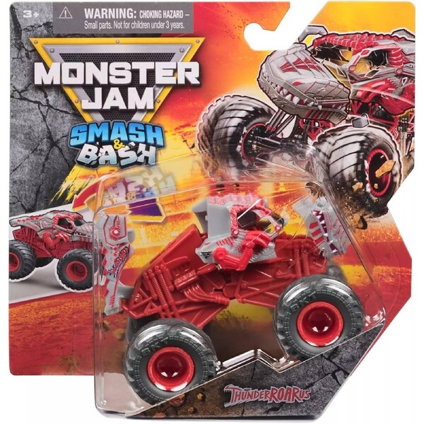 Monster Jam Smash and Bash Series 3 Thunderroarus 1:64 Scale