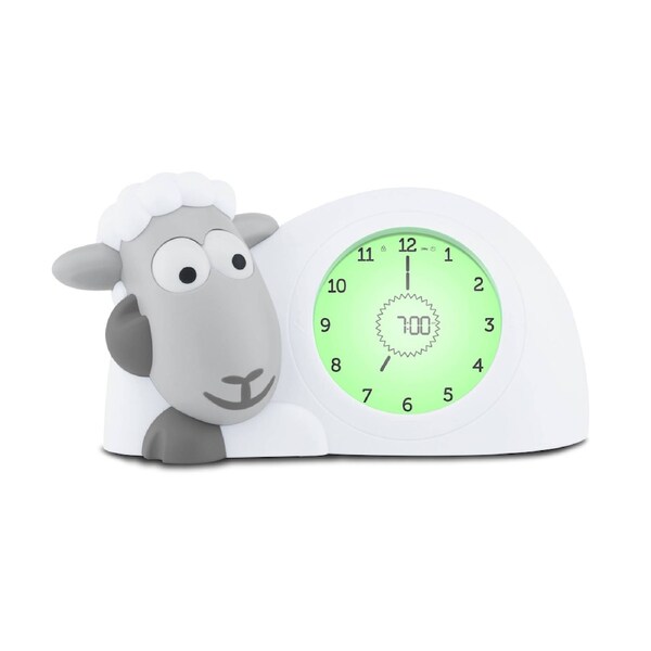 Sleep Trainer Clock - Sam The Lamb (Grey)
