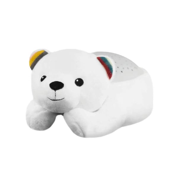 Bedtime Projector - Polly The Polar Bear With Star Projections