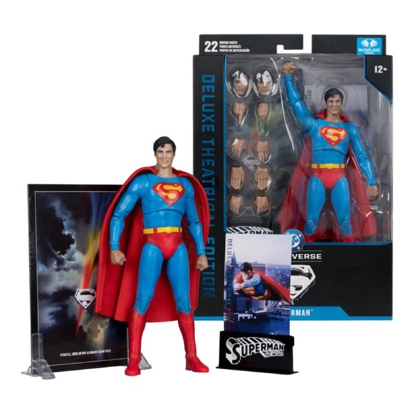 DC Multiverse Superman: The Movie (1978) Superman Deluxe Theatrical Edition 7 inch Action Figure