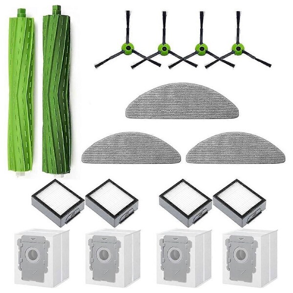 For Combo J5+ I5+ Puls Versions Vacuum Cleaner Main Side Brush Hepa Filter Mop Cloth Dust Bags Accessories
