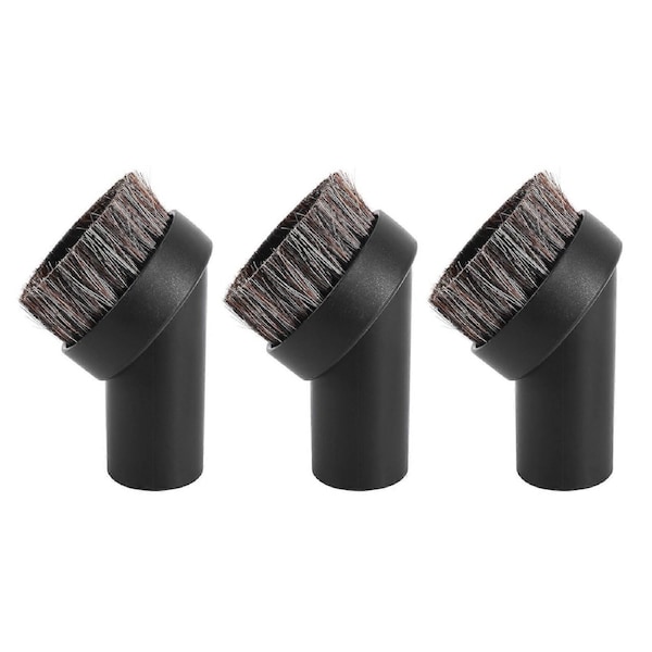 3 Pieces Vacuum Cleaner Attachment Soft Horsehair Bristle Dusting Brush Vacuum Replacement,Cleaning Tools,Inner Dia 32mm