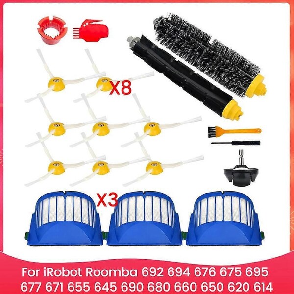 Replacement Parts for 692 694 676 675 695 677 671 655 645 690 680 660 650 620 614 Vacuum Brush Filters