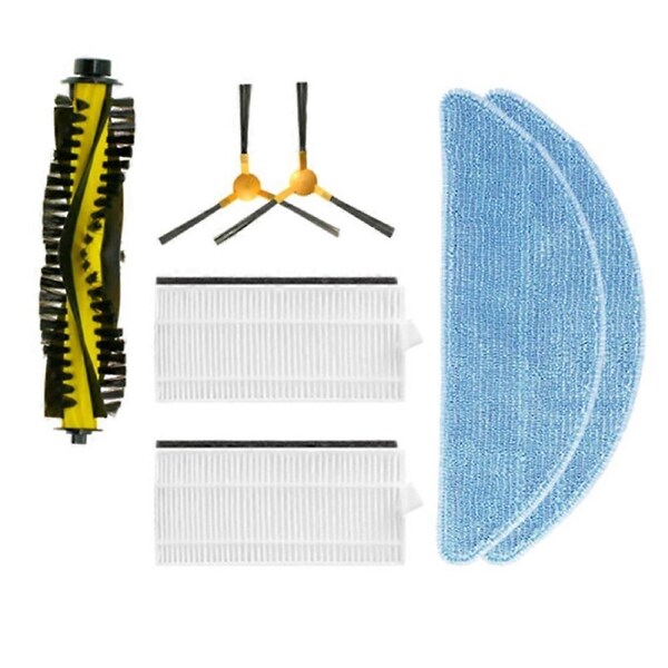 For Ikhos Create NetBot S15 Neatsvor X500 X600 Tesvor X500 Pro Robot Vacuum Cleaner Main Side Brush Mop Cloth Parts