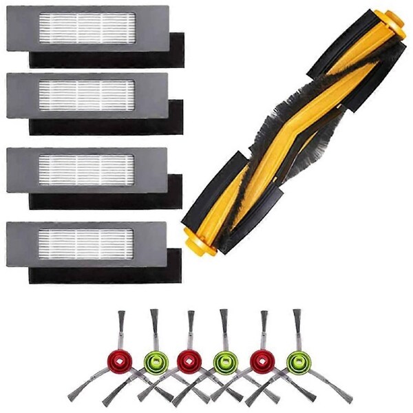 Accessories for Ecovacs Deebot N8 T8 1 Main Brush 4 Filters 6 Side Brushes for T8 N8 Ozmo 950 920 Replacement