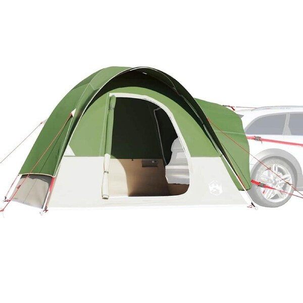 Car Tent 4-Person Green Waterproof vidaXL
