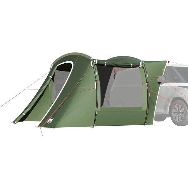 Car Tent Green Waterproof vidaXL