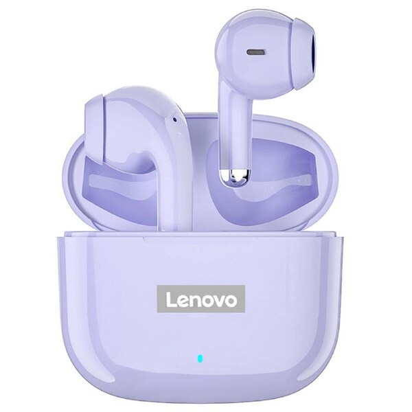 Lenovo LP40 Pro Bluetooth 5.1 Earphones True Wireless Earbuds - P:urple