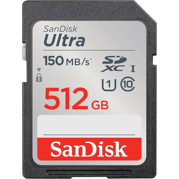SanDisk Ultra SDXC UHS-I Memory Card - 512 GB