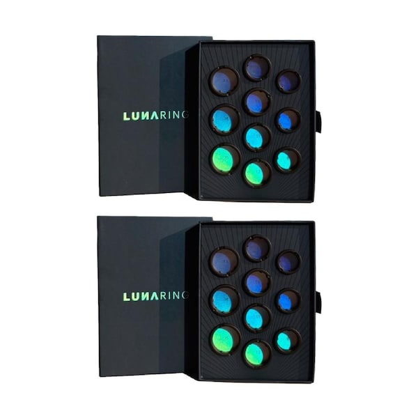 2PK Luna Smart Ring Gen 2 Sizing Kit Accurate Fit One Size For All