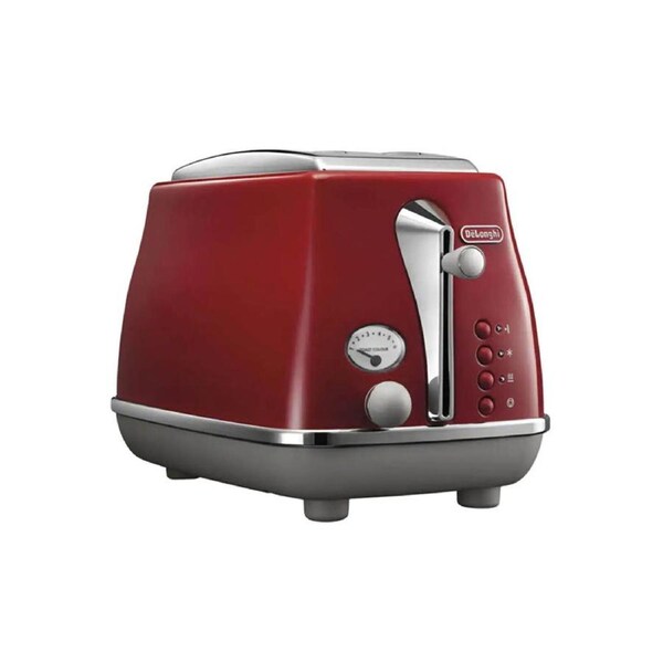 DeLonghi Icona Capitals 2 Slice Toaster - Tokyo Red ALL