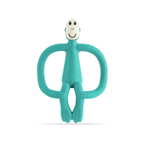 Matchstick Monkey Teething Toy and Gel Applicator - Emerald
