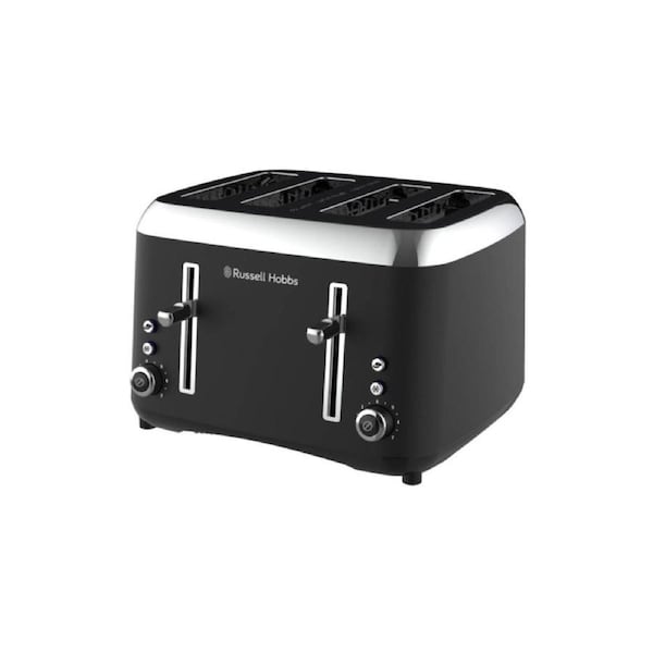 Russell Hobbs Addison 4 Slice Toaster - Matte Black ALL