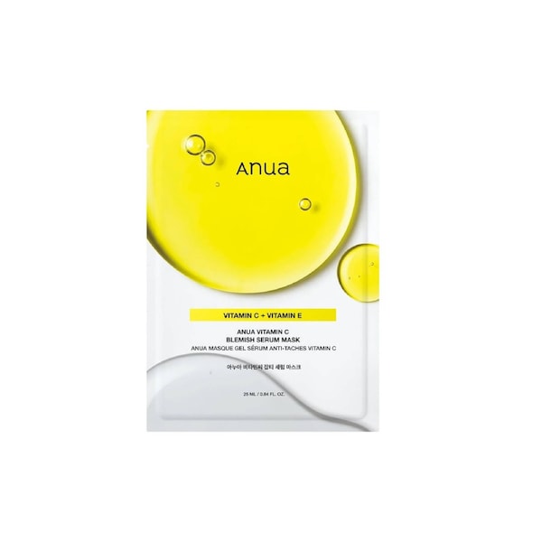 ANUA Vitamin C + Vitamin E Blemish Serum Mask - 1 Sheet