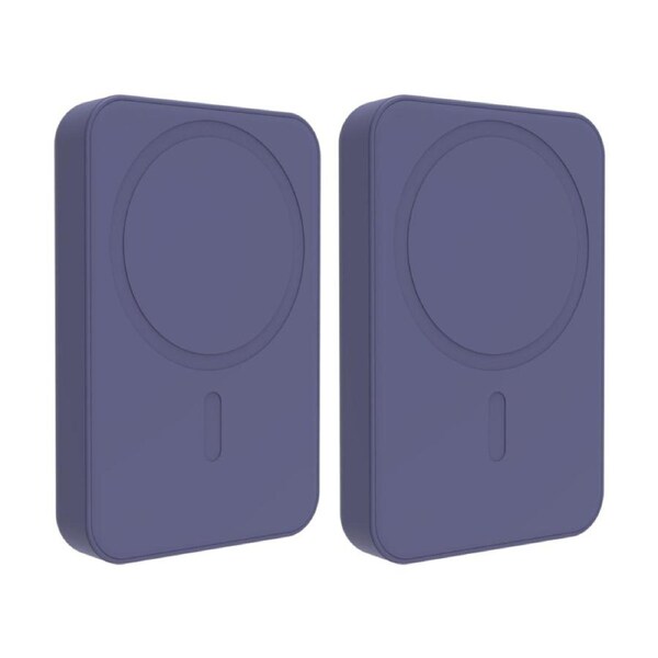 2PK Laser Magnetic 5000mAh Dual Device Wireless Charging Power Bank Future Dusk