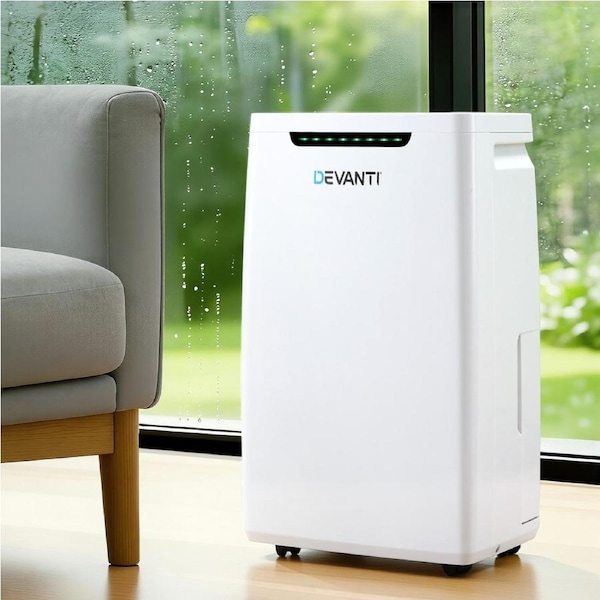 Devanti 16L/Day Portable Dehumidifier Home Moisture Absorber - White