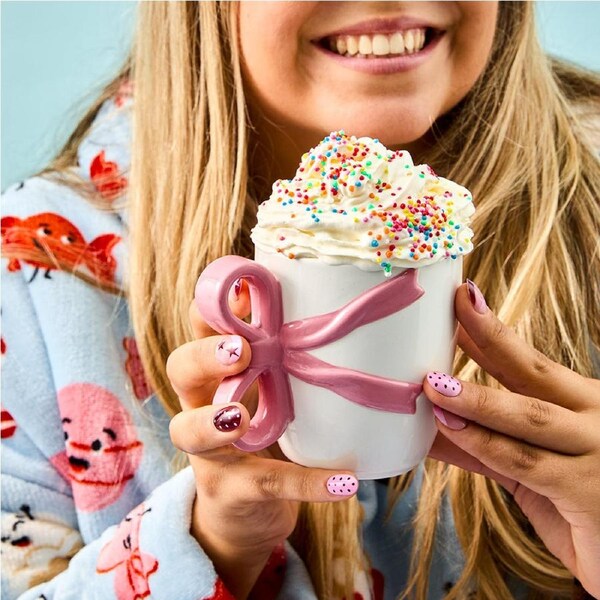 Adorn Living Bow Mug
