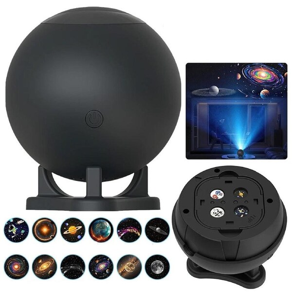 12 Image Discs Planetarium Projector for Bedroom Galaxy Projectors Star Night
