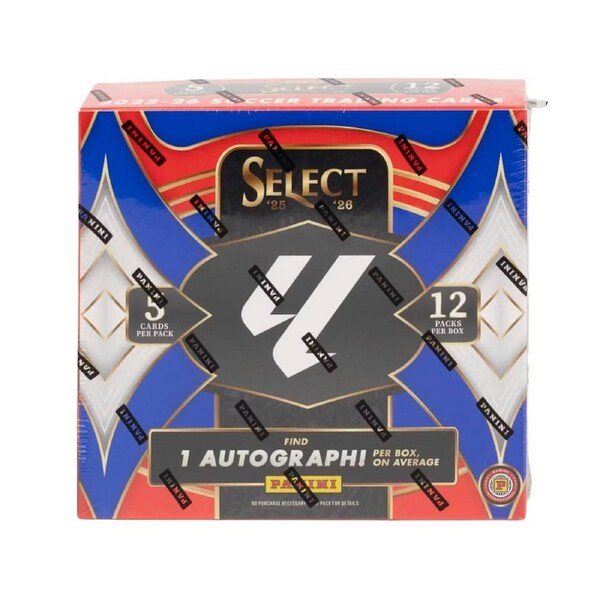 Panini Select 2025/2026 La Liga Soccer International Hobby Box