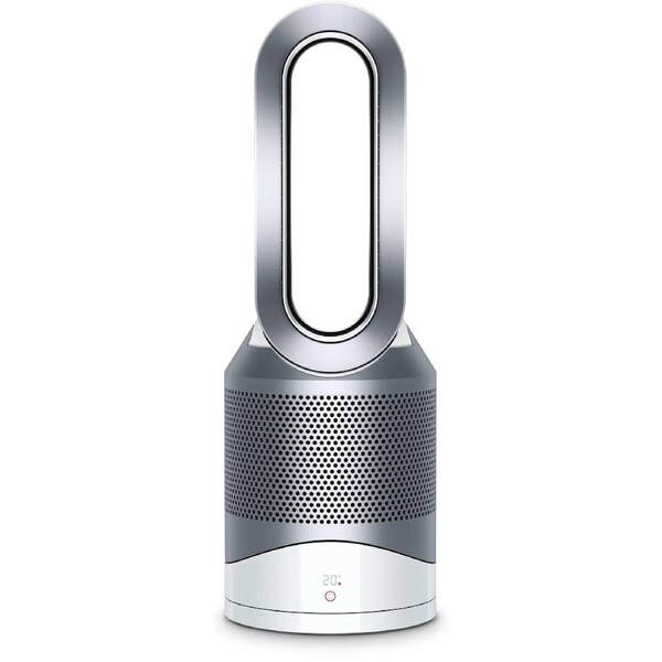 Dyson HP00 Pure Hot+Cool Purifying Fan Heater with Air Purifier - White/Silver