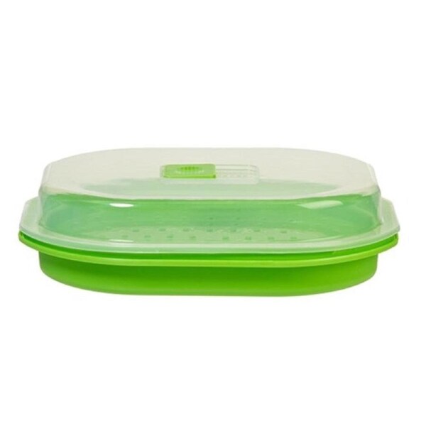 Progressive Prep Solutions Fish and Veggie Microwave Steamer