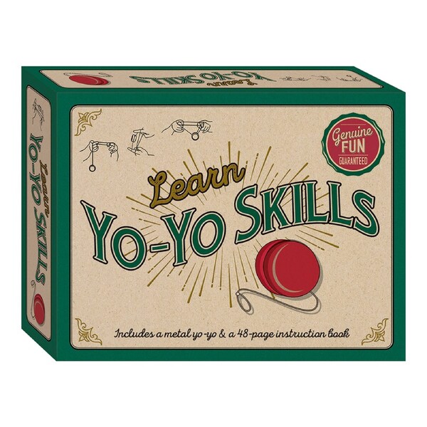 Hinkler Play Learn Yoyo Skills Toy & Instruction Book Activity Kit Kids 8y+