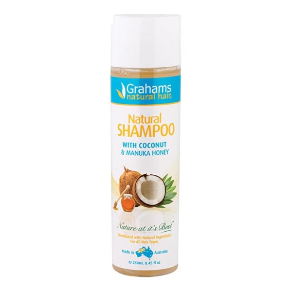 Grahams Natural Alternatives Grahams Natural Natural Shampoo with Manuka Honey & Coconut 250ml 250ml