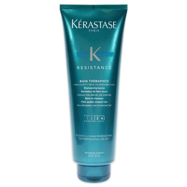 Resistance Bain Therapiste Shampoo by Kerastase for Unisex - 15 oz Shampoo 15 oz