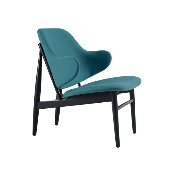 Modern Furniture VERONIC 71x74cm Lounge Chair - Teal & Black