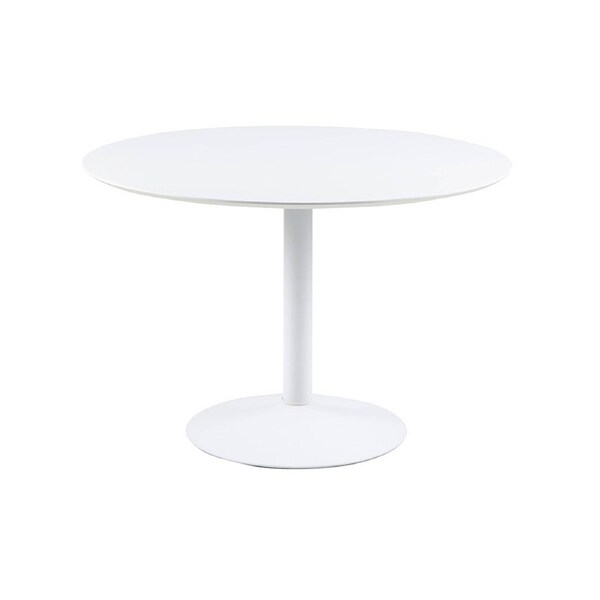 Modern Furniture TITAN Round Dining Table 110cm - White