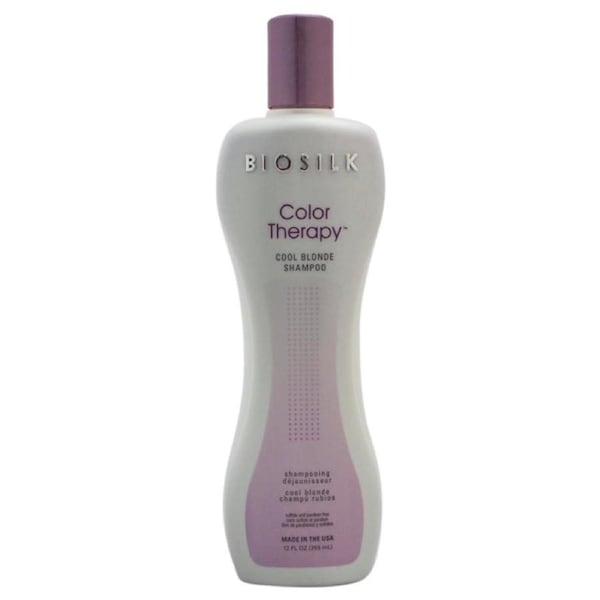 Color Therapy Cool Blonde Shampoo by Biosilk for Unisex - 12 oz Shampoo 12 oz
