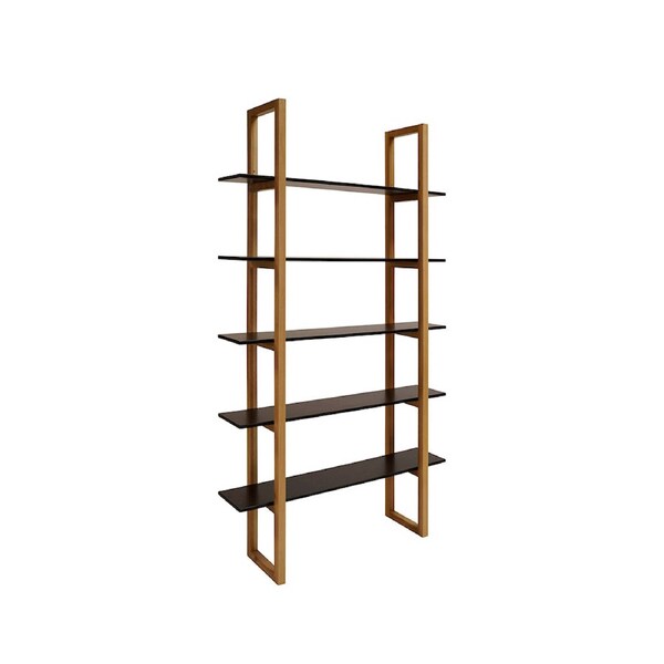 Modern Furniture MAREN Display Unit 110cm - Natural & Black