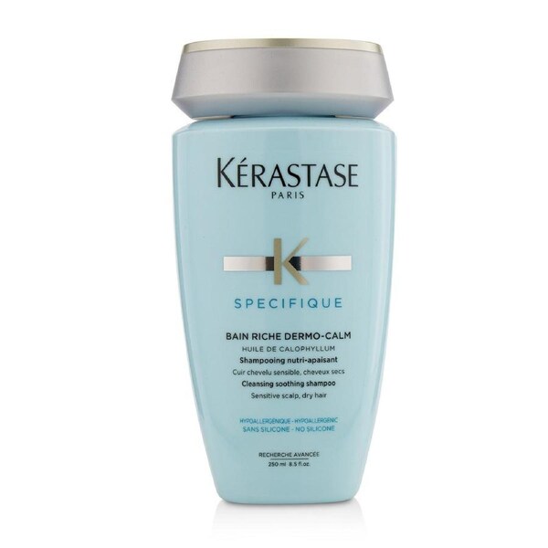 Kerastase Specifique Bain Riche Dermo-Calm Cleansing Soothing Shampoo (Sensitive Scalp, Dry Hair) 250ml/8.5oz 250ml/8.5oz